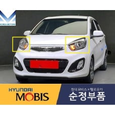 MOBIS FRONT BULB HEADLAMPS SET KIA PICANTO 2011-15